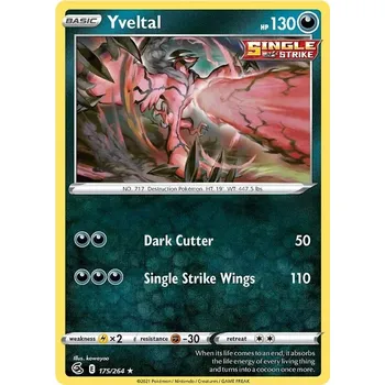 Karetní hra Yveltal 175/264 - Fusion Strike Typ karty: Non-Holo