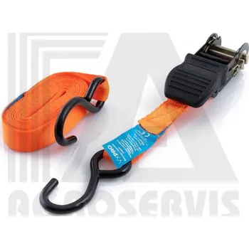 Upínací popruh upínací pás s ráčnou 25mm/8m