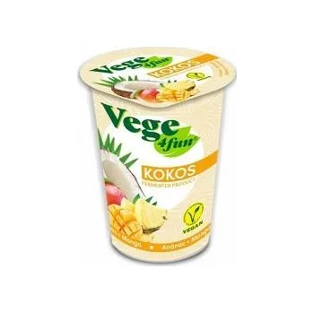 Rostlinné mléko Vege4fun - Kokosový jogurt Ananas+mango 150g