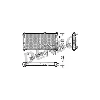 Chladič motoru Chladič motoru DENSO (DE DRM20062)