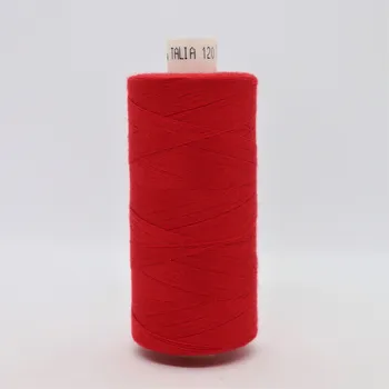 Nit Ariadna Polyesterová niť Talia 120 - 1000m červená 904