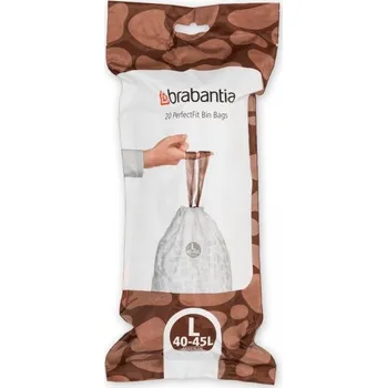 Pytle na odpadky Brabantia PerfectFit pytle do koše 40-45 L (L) – 20 ks sáčků v roli, 25 µm