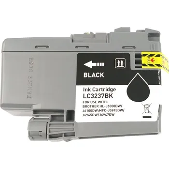 Počítačové příslušenství Inkoustová kazeta - BROTHER LC-3237Bk - black - kompatibilní