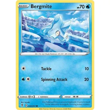 Sběratelská karetní hra Bergmite 044/203 - Evolving Skies Typ karty: Non-Holo