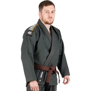Kimono Tatami fightwear BJJ kimono gi Tatami Nova Absolute KHAKI + bílý pás zdarma Velikost: A2XL