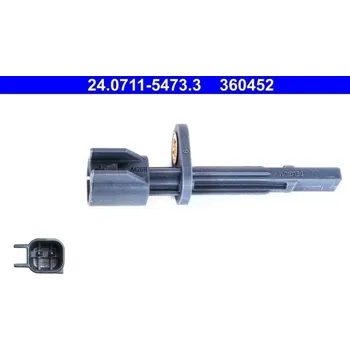 Brzdový systém Snímač, počet otáček kol ATE 24.0711-5473.3