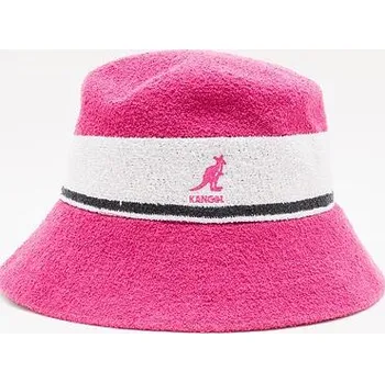 Klobouk Klobouk Kangol Bermuda Stripe Bucket K3326ST-EP600 Electric Pink velikost S