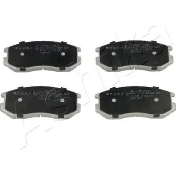 Brzdová destička Sada brzdových destiček, kotoučová brzda ASHIKA 50-05-528