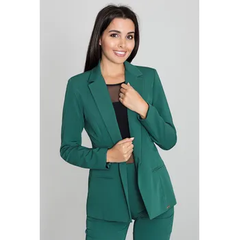 Dámské sako Dámské zelené sako M562 Green Velikost: S