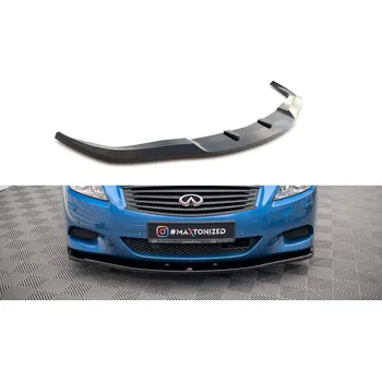 Karosérie Spojler pod nárazník lipa Infiniti G37 Coupe černý lesklý plast