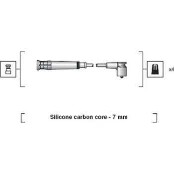 Autoelektrika Sada kabelů pro zapalování MAGNETI MARELLI 941318111269