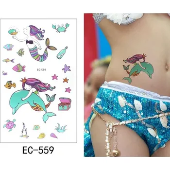 Odstranitelné tetování B-TOP Voděodolné dočasné tetování EC 559