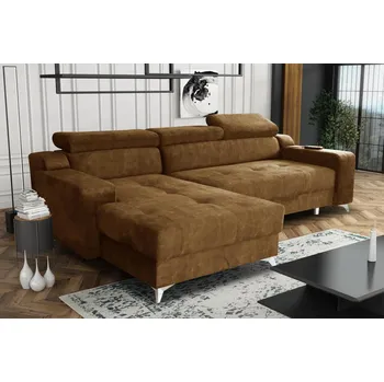 Sedací souprava FALCO Sedací souprava Darina L hnědá