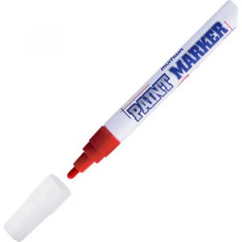 Popisovač olejový 4 mm, červený