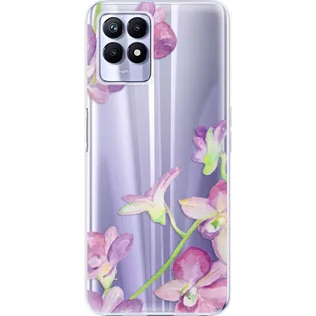 Telefonní příslušenství Odolné silikonové pouzdro iSaprio - Purple Orchid - Realme 8i
