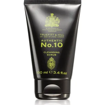 Pleťový peeling Truefitt & Hill No. 10 Cleansing Scrub pleťový peeling pro muže 100 ml