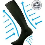 VoXX kompresní antibakteriální podkolenky Croma černá 35-38