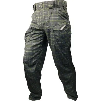 Cyklistické kalhoty kalhoty dlouhé pánské HAVEN CUBES KINGSIZE II černo/zelené (kalhoty dlouhé pánské HAVEN CUBES KINGSIZE II černo/zelené)