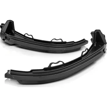 Auto-moto Tuning Tec Boční blinkry do zpětných zrcátek dynamické AUDI A4 B9 2016-2018 kouřové