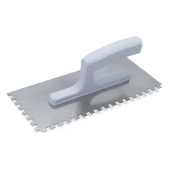 Zednické hladítko Hladítko nerez HN15 zubové 130 x 280 mm zub 10 mm Roll R 062136