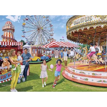 Puzzle RAVENSBURGER Puzzle Pouťová zábava 1000 dílků