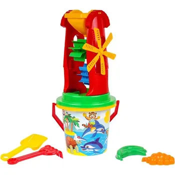 Pískoviště Mamido Kbelík s vodním mlýnkem a bábovičkami