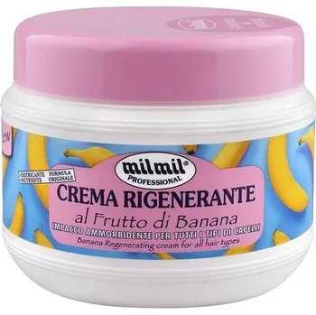 Vlasová regenerace Milmil Balsamo Crema Rigenerante Banana 500ml