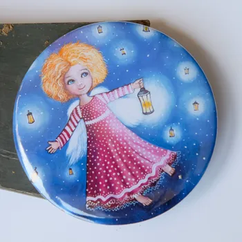 Dekorativní magnet Světluška - velký magnet 75 mm