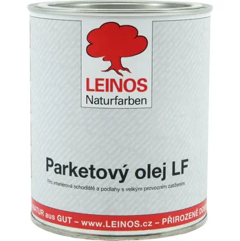 barva a nátěr na dřevo LEINOS naturfarben LEINOS 253.002 LF Parketový olej bezbarvý 0,75 L