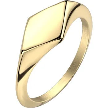 Prsten Spikes USA Zlacený ocelový prsten s možností rytiny - velikost 52 - OPR1910-52