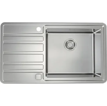 Nerezový dřez Dřez včetně sifonu, RANDO 50, pravý, SAT