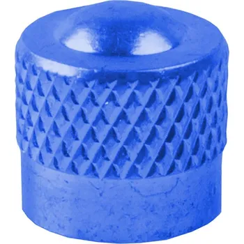 Duše na kolo čepička ventilková M-Wave modrá 1ks (čepička ventilková M-Wave modrá 1ks)