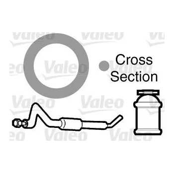 Chladič motoru Těsnění, potrubí chladiva VALEO 509137