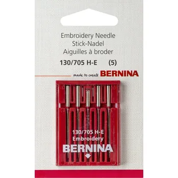 Příslušenství k šicímu stroji Jehly BERNINA vyšívání 3ks o síle 75, 2ks o síle 90