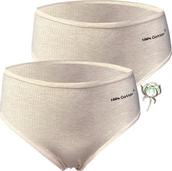 Kalhotky Dámské bavlněné kalhotky - Tinasan NBR08 (Balení/2ks) Barva: Meruňky, Velikost: XXL