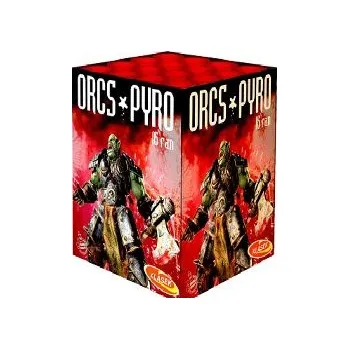 Zábavní pyrotechnika Orcs Pyro 16 ran 30 mm