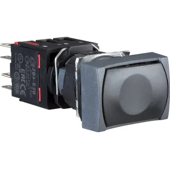 Stykač SCHNEIDER ELECTRIC SCHNEIDER XB6DA22B Ovládač stiskací, lícující s ná XB6DA22B