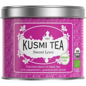 Čaj Černý čaj SWEET LOVE Kusmi Tea plechovka 100 g