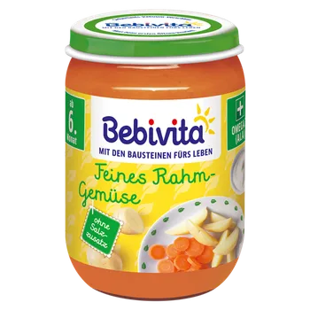 BEBIVITA ZELENINOVÝ PŘÍKRM MRKVIČKA A BRAMBORY SE SMETANOU NĚMECKO!