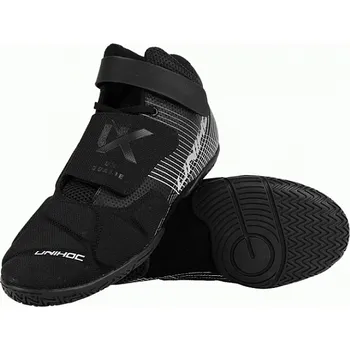 Florbal Unihoc UX Goalie black/silver brankářská obuv vel. 9 UK = 43 EUR