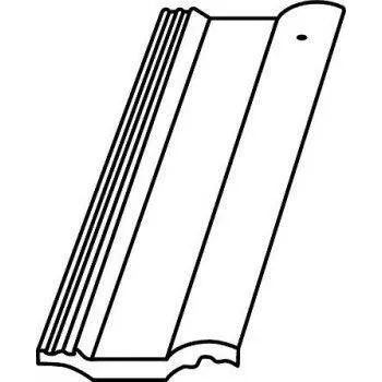 betonová krytina Bramac Classic standard taška půlená břidlicově černá