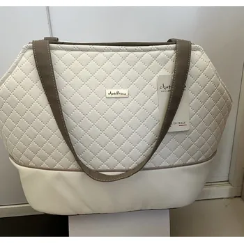 Taška pro psa a kočku Pet Amour Cestovní taška pro psy Anteprima Agata bílá Velikost: S