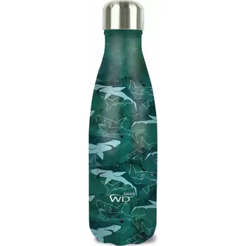 Termohrnek WD Lifestyle - Cestovní lahev Sharks - 400 ml