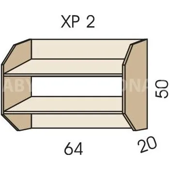 police Závěsná police JIM 5 XP 2