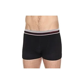 Pánské spodní prádlo Brubeck pánské boxerky Active wool BX10870 Barva: Černá, Velikost: XL