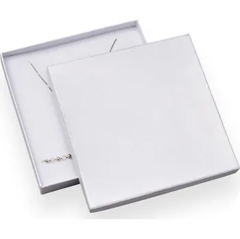 Dárková krabička Šperky4U Velká dárková krabička - perleťově bílá - KR0399-WH