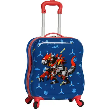 Dětský kufr Snowball Dino 4W SX 31018DS-46-01