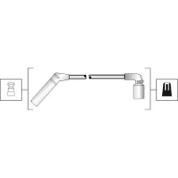 Autoelektrika Sada kabelů pro zapalování MAGNETI MARELLI 941318111292