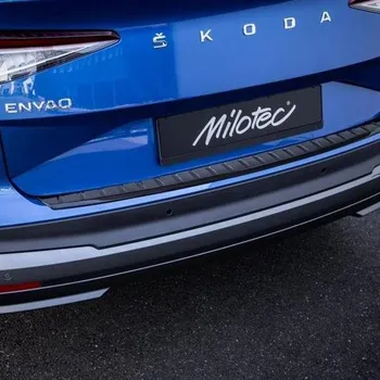 Lišta karosérie Milotec Plastový kryt prahu zadních dveří Škoda Enyaq iV (od roku 2020>) - BLACK -