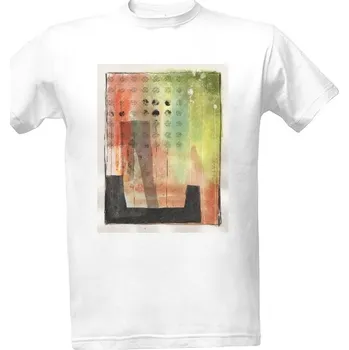 Pánská móda Tričko s potiskem Továrny abstrakce pánské